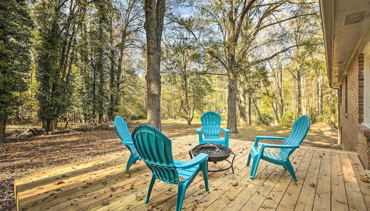 Photo 1 - Acworth Retreat w/ Fireplace, Deck, 3 Acres