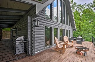 Photo 1 - Luxe Jasper Cabin w/ Deck + Blue Ridge Mtn Views