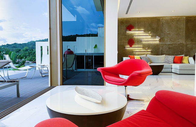 Designer Panoramic Seaview 2br Pool Villa Naithon Beach Num7131 - Foto 11