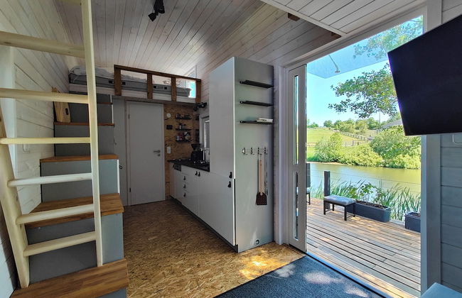 TinyHousebeiDresden – klein, aber fein, beste Lage mit großer Terrasse direkt am Naturteich - Nähe Sächsische Schweiz - Foto 5