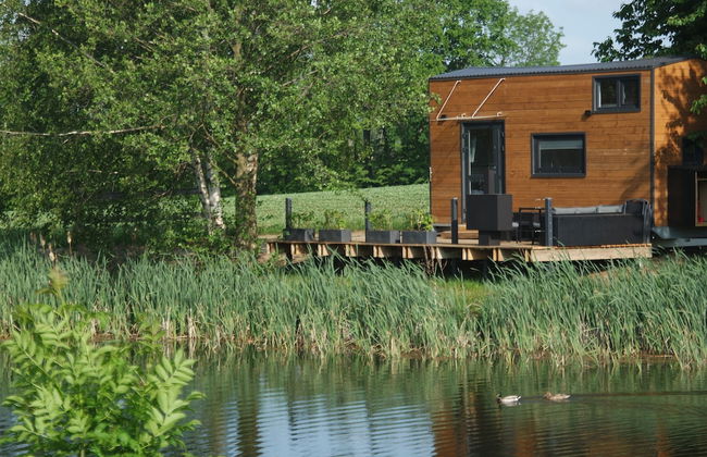 TinyHousebeiDresden – klein, aber fein, beste Lage mit großer Terrasse direkt am Naturteich - Nähe Sächsische Schweiz - Foto 17