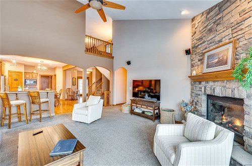 Photo 1 - Lakefront Waterford Home w/ Game Room & Grills