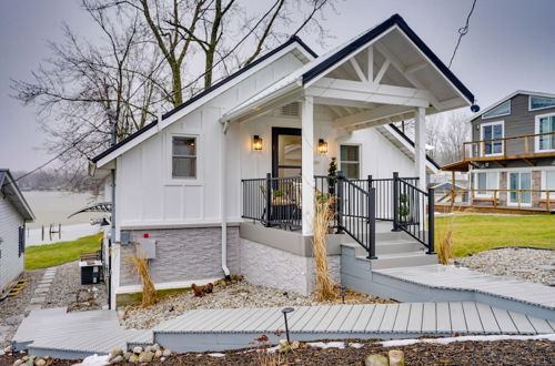 Photo 11 - Montpelier Lake House w/ Deck, Dock & Fireplace