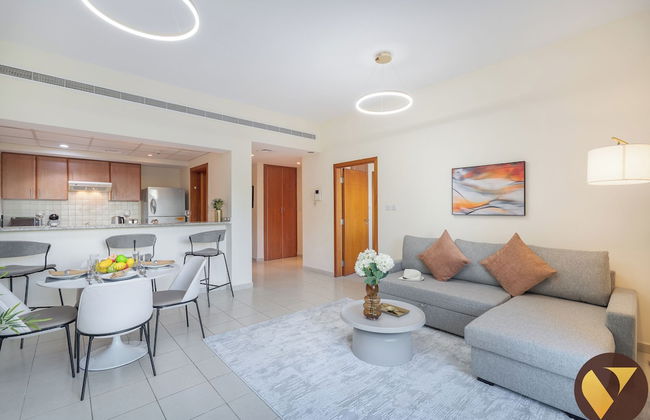 1BR Apart in Al Dhafrah 2 The Greens - Foto 16