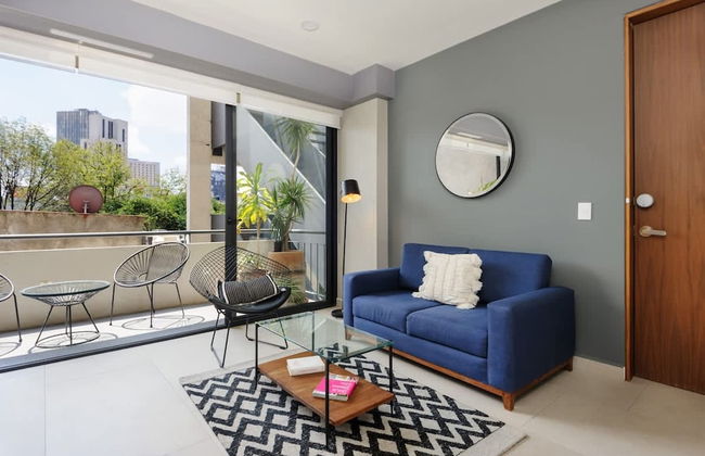 w Majestic 1BR w Balcony in Cuauht moc - Foto 8