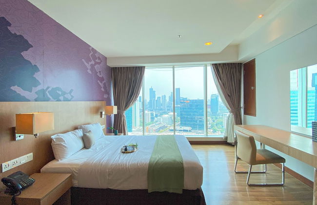 Cozy Studio Apartment at The H Tower Citadines Rasuna Jakarta - Photo 3