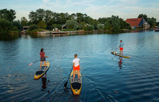 Swarm - 3 Waterlodges Naast Elkaar in Friesland - Photo 14