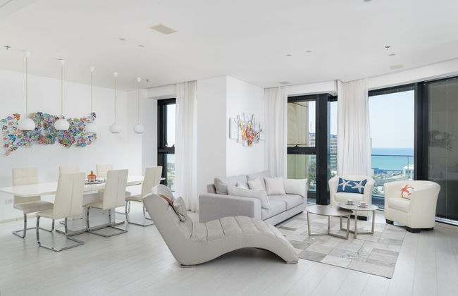 Bat Yam Luxury with Terrace & Sea View - Foto 14