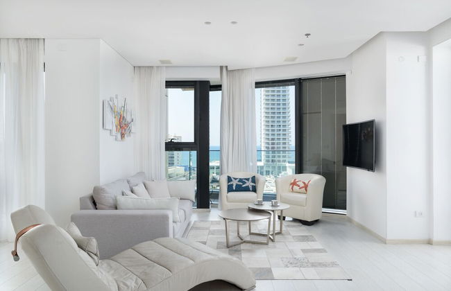 Bat Yam Luxury with Terrace & Sea View - Foto 15