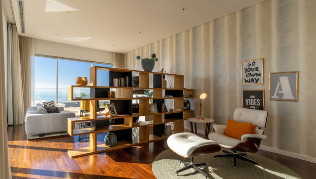 Sala de estar do lobby