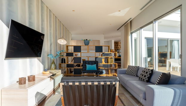 Sala de estar do lobby