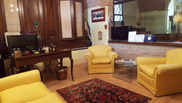Lobby sitting area