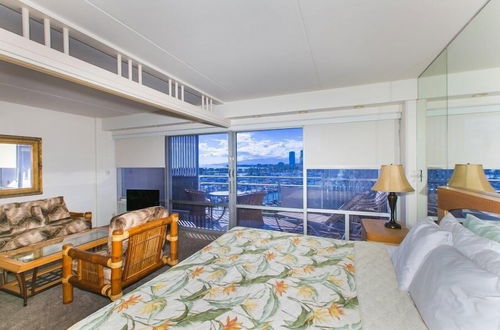 Photo 11 - Spacious One Bedroom Harbor View Condos at Ilikai Marina With Private Balcony