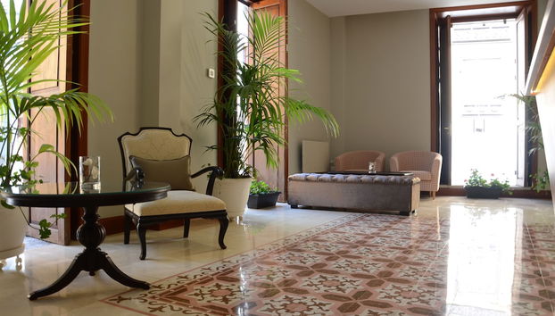 Sitzecke in der Lobby