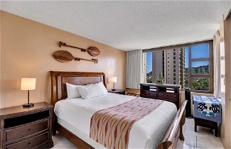 Photo 3 - Spectacular Pool View Suite at the Waikiki Banyan - Free parking! by Koko Resort Vacation Rentals