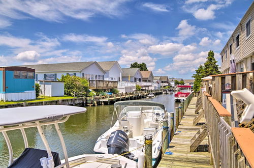 Photo 9 - Ocean City Townhome, Deck w/ Canal Access