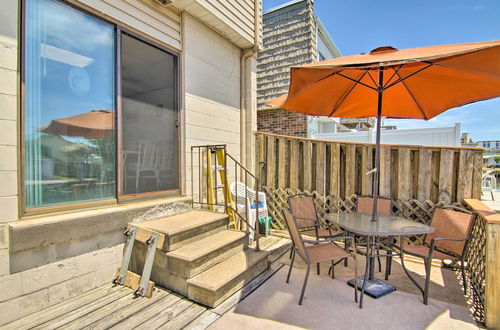 Photo 13 - Ocean City Townhome, Deck w/ Canal Access