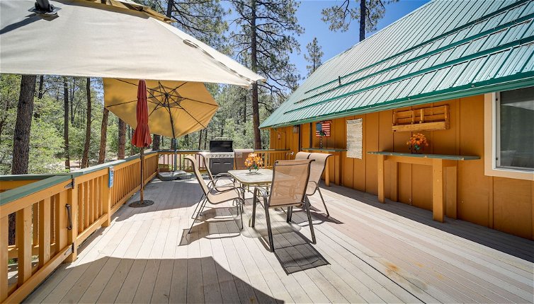 Photo 1 - Tranquil Pine Vacation Home w/ Private Deck
