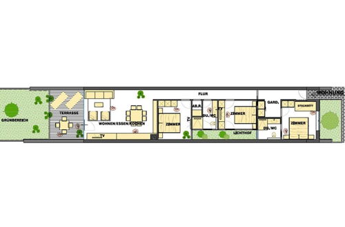 Foto 10 - Modern Apartment With Garden, With Access to Sauna