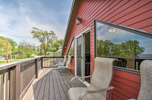 Photo 12 - Waterfront Lake Koshkonong Home w/ Pier & Fire Pit