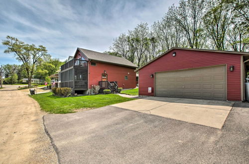 Photo 15 - Waterfront Lake Koshkonong Home w/ Pier & Fire Pit