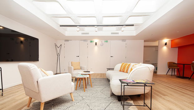 Sala de estar do lobby