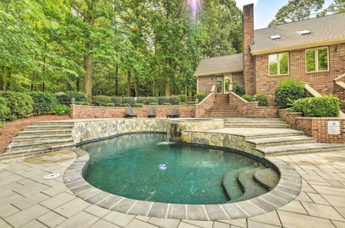 Photo 6 - Luxury Mooresville Manor w/ Pool & Lake Access