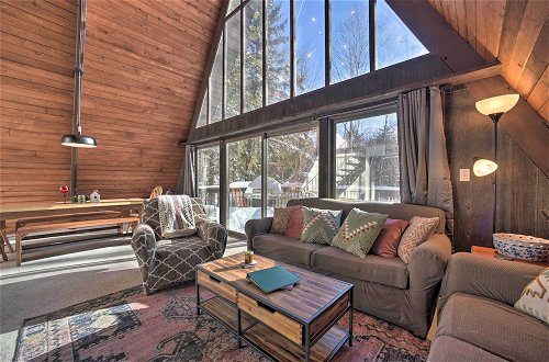 Photo 1 - Cozy A-frame Cabin w/ Pool Table: 8 Mi to Mt Snow