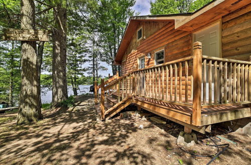 Photo 15 - Burns Lake Cabin w/ Dock, Fire Pit, Rowboat & More
