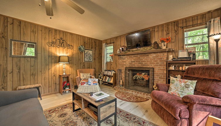 Photo 1 - Smoky Mtn Hideaway: Screened Porch & Fire Pit