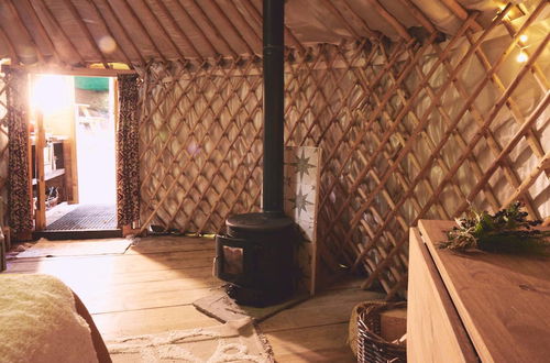 Photo 7 - Mushroom Yurt set in 4 Acres of Woodland and Lakes