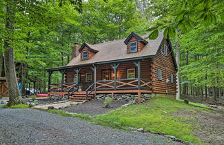 Photo 1 - Pocono Log Cabin: Fireplace, Fire Pits & Amenities