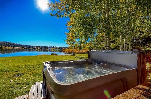 Photo 1 - Pagosa Lakefront Home w/ Hot Tub, A/c, & Canoe