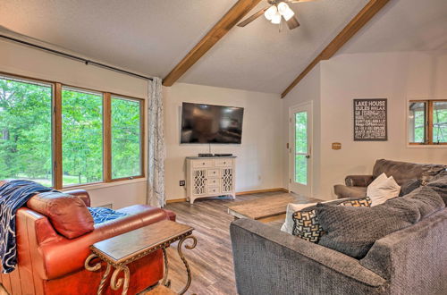 Photo 38 - Grand Rogers Lake Home w/ Game Room & Scenic Views