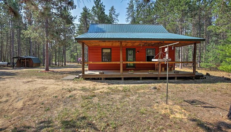 Photo 1 - Private South Boardman Cabin on 10 Forest Acres