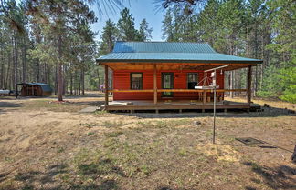 Photo 1 - Private South Boardman Cabin on 10 Forest Acres