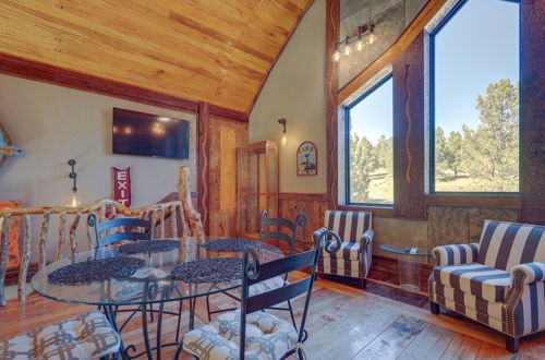 Photo 14 - Angel Fire Cabin Rental w/ Private Hot Tub & Deck