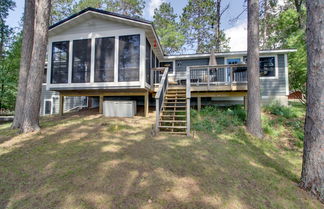 Photo 1 - Nevis Cabin Escape w/ Boat Dock: Lake Access