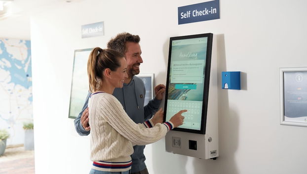 Check-in-/Check-out-Schalter