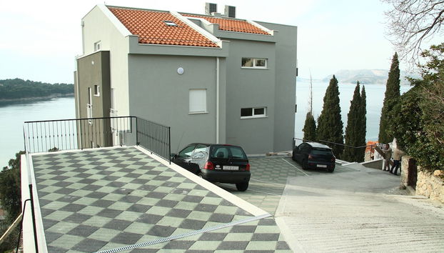 Interior entrance