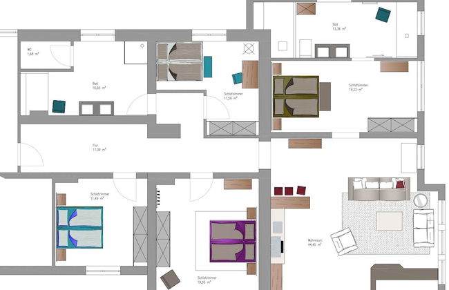 Luxury Apartment Schoenbichl - Foto 8