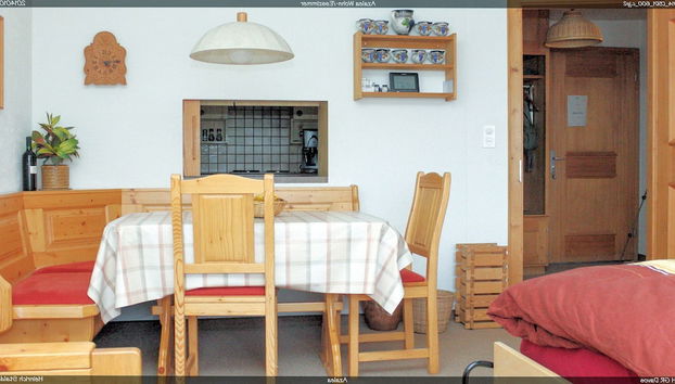 Essbereich im Zimmer