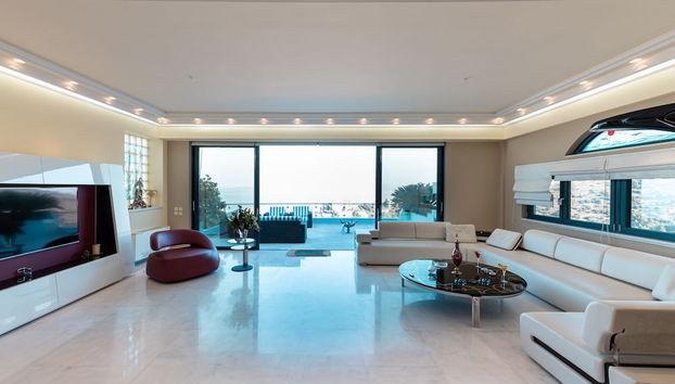 Sala de estar do lobby