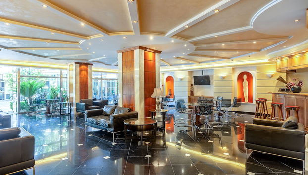 Sala de estar do lobby