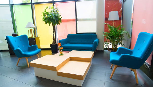 Sitzecke in der Lobby