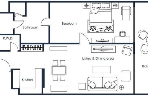 Foto 10 - 1B - Anantara - 316 by bnbme homes