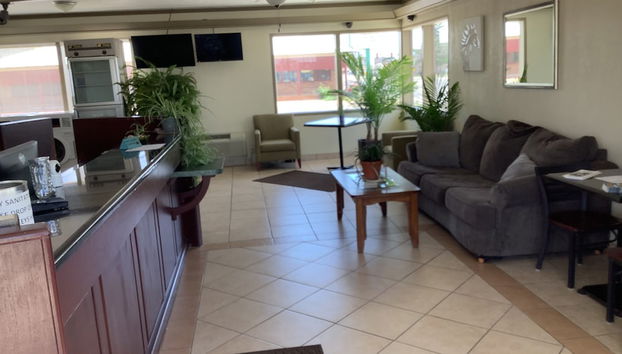 Sala de estar do lobby