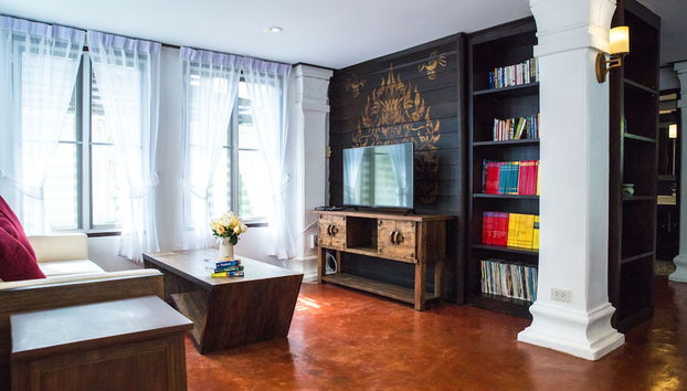 Sala de estar do lobby