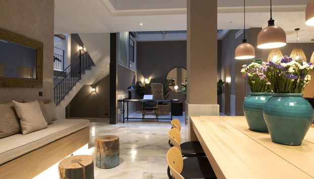 Sitzecke in der Lobby