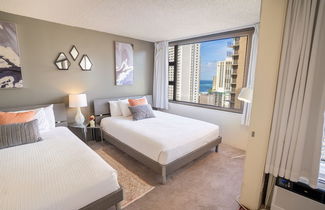 Foto 2 - Deluxe Ocean View Condo 2 Queen Beds in Waikiki, FREE Parking & Wi-Fi by Koko Resort Vacation Rentals